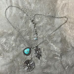 Turquoise/Silver Necklace